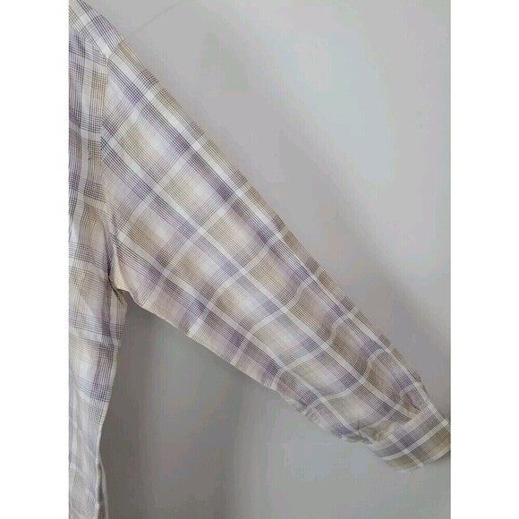 Peter Millar Shirt Mens Medium Button Up Long Sleeve Plaid Preppy Adults - Picture 6 of 10